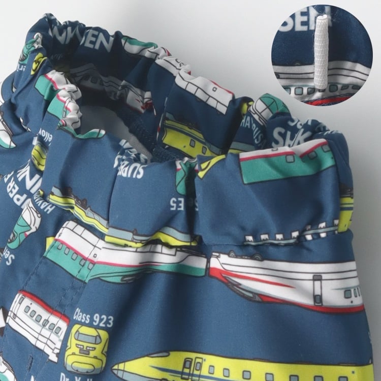 🆕【⭐訂購⭐】🌀 🇯🇵 日本直送 JR新幹線列車全印花 UV防護 #泳褲［2款選］🌀 [ELDA-0167][260518]