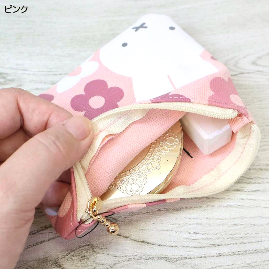 現貨｜Miffy BRUNA BIG FLOWER 日版 收納袋 (MIFF-274A Pink)