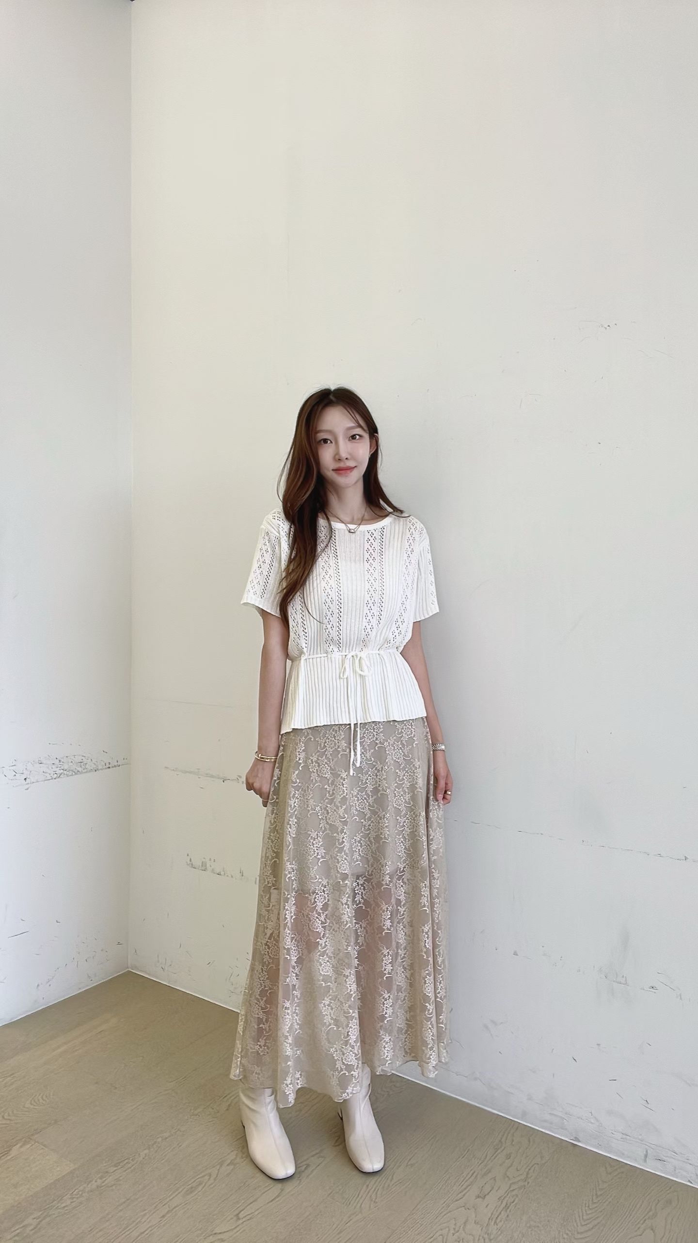 FV15 lace 半截裙
