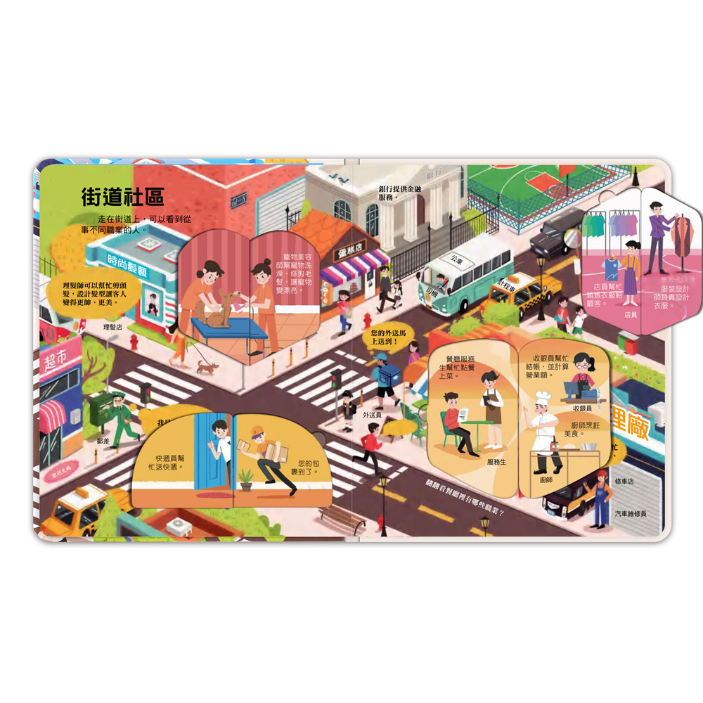 📚預訂 台灣直送📚百問百答圖解翻翻書-揭祕職業