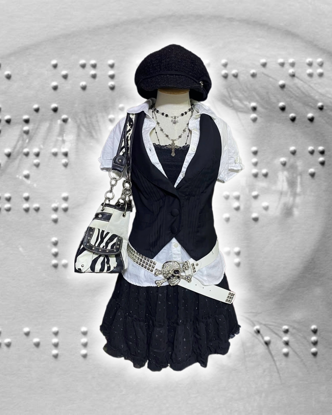 Black Gothic with Bow set
