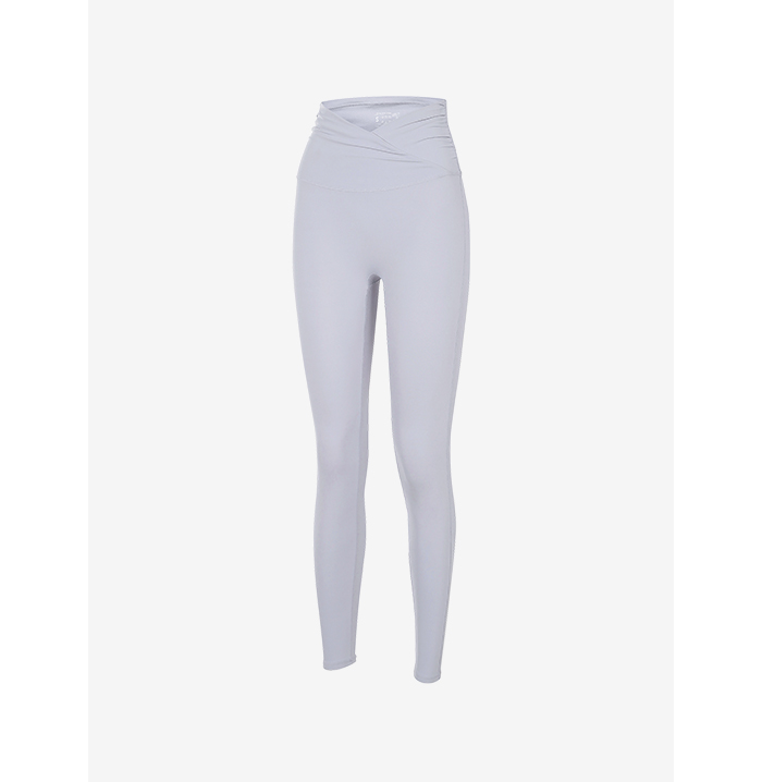 【V Shape 摺摺‧勁受歡迎】PT467 El-flex Cross Shirring Leggings by Grandeline 13色