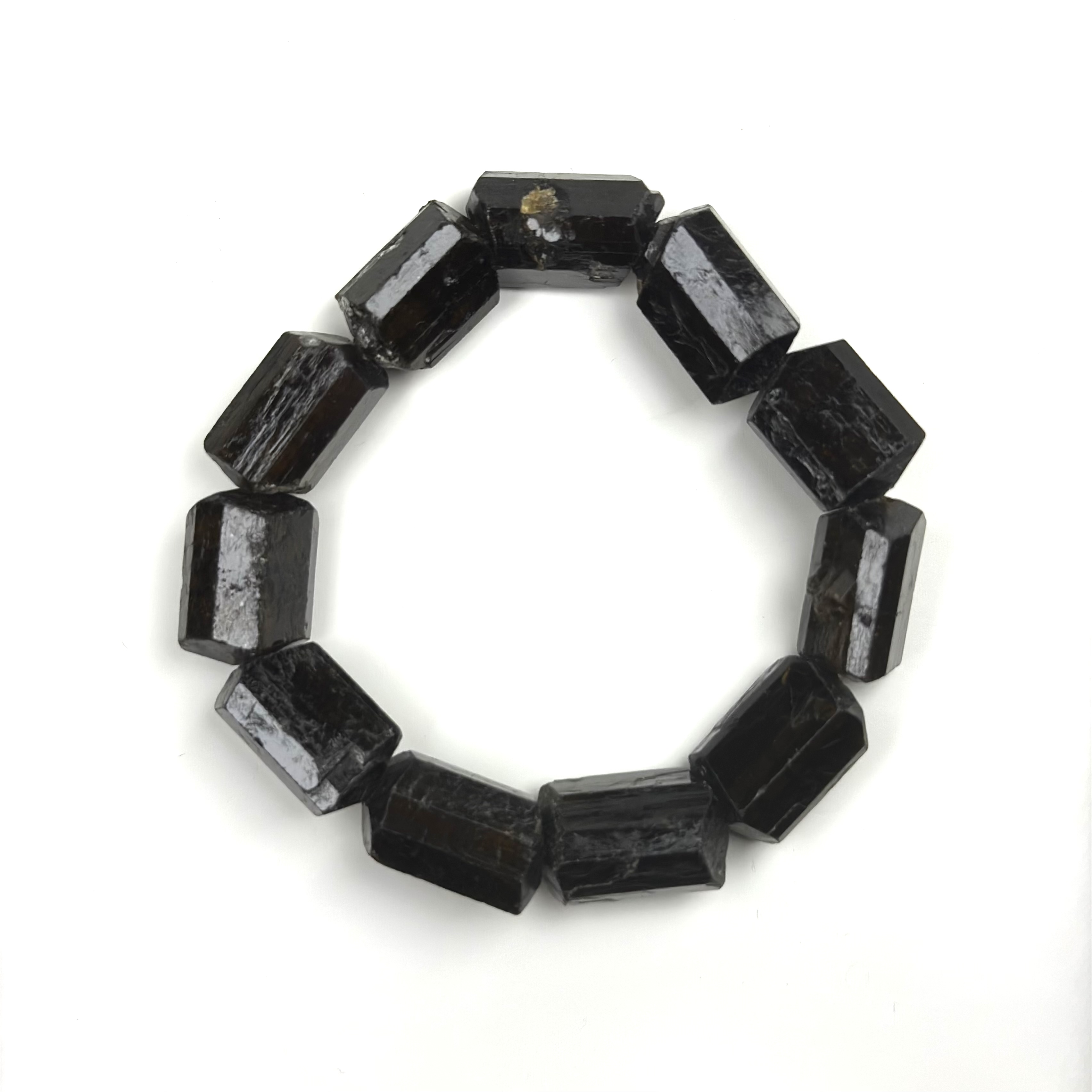 黑金碧璽手串 - Dravite/ Black Tourmaline Bracelet