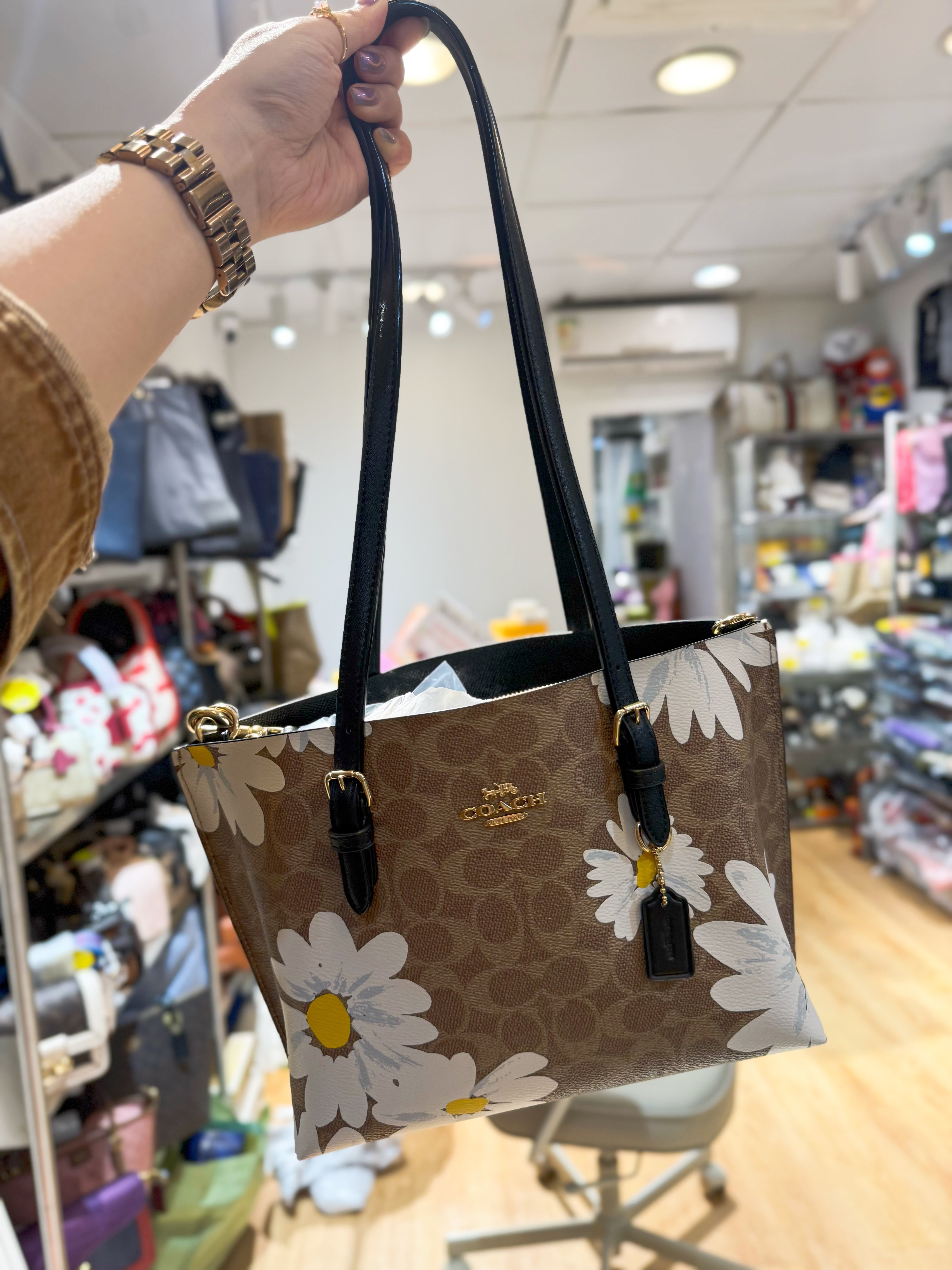Coach Mollie crossbody 25 logo/m/floral/bow