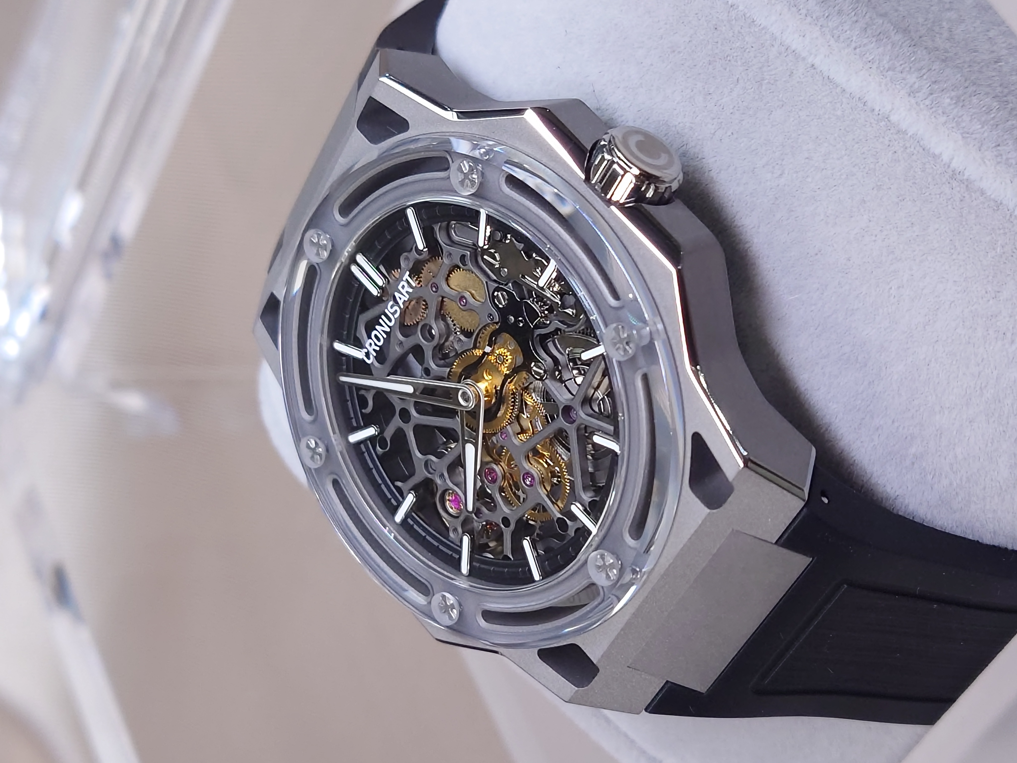 Cronus Art 探險者珍珠陀機械表 Grey