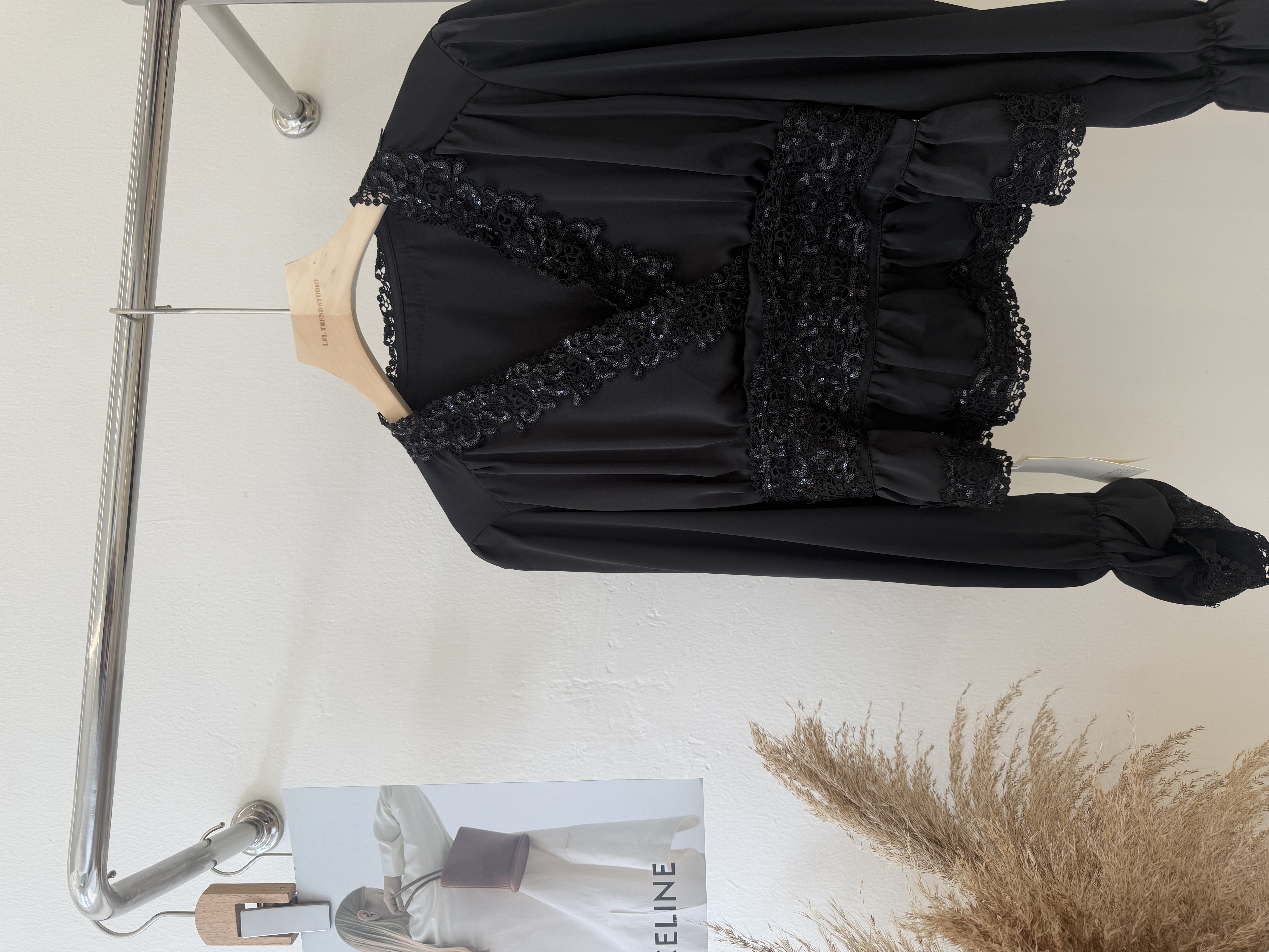 6729 温柔甜欲收腰衬衫