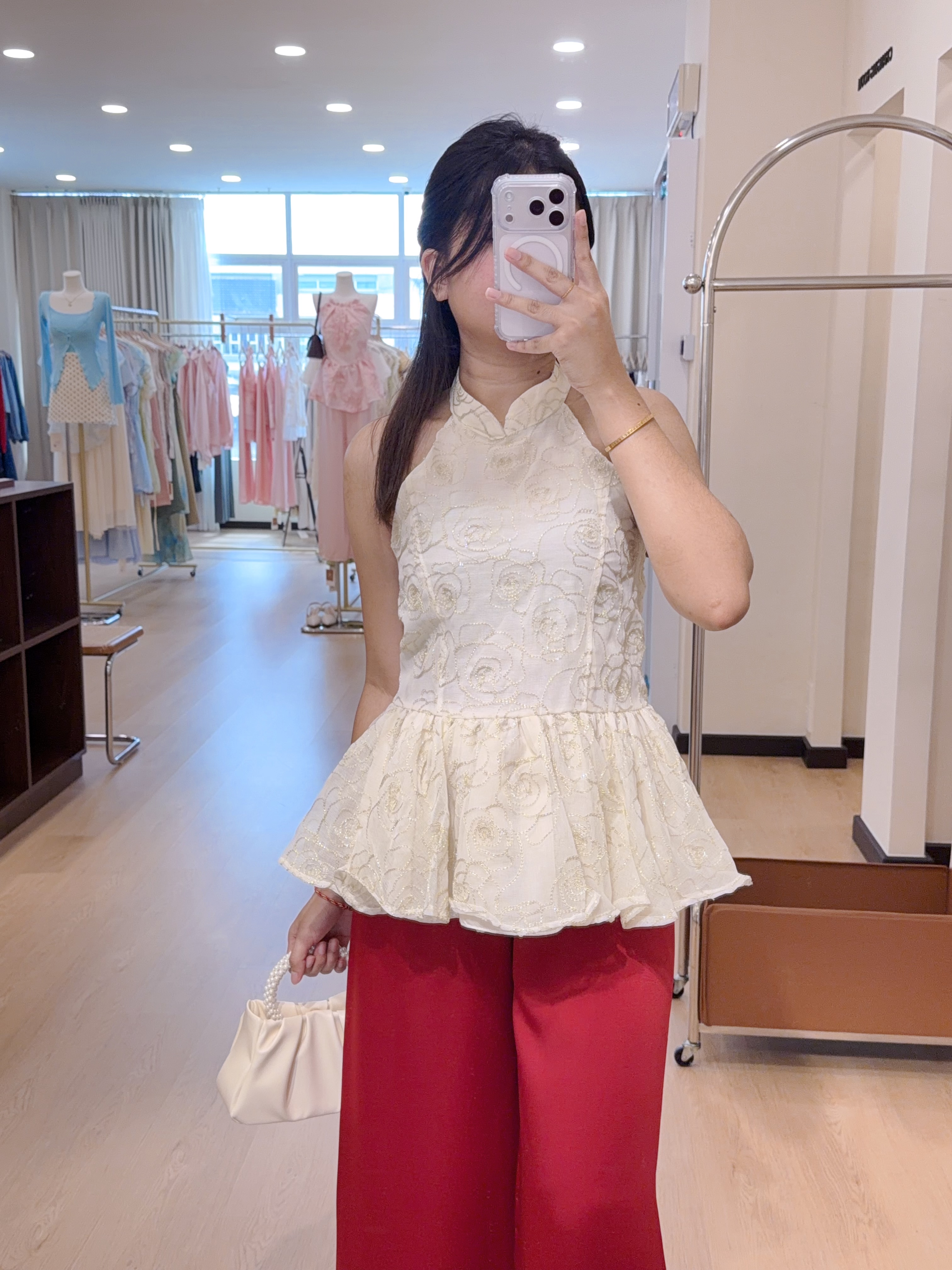 A111新中式套装旗袍