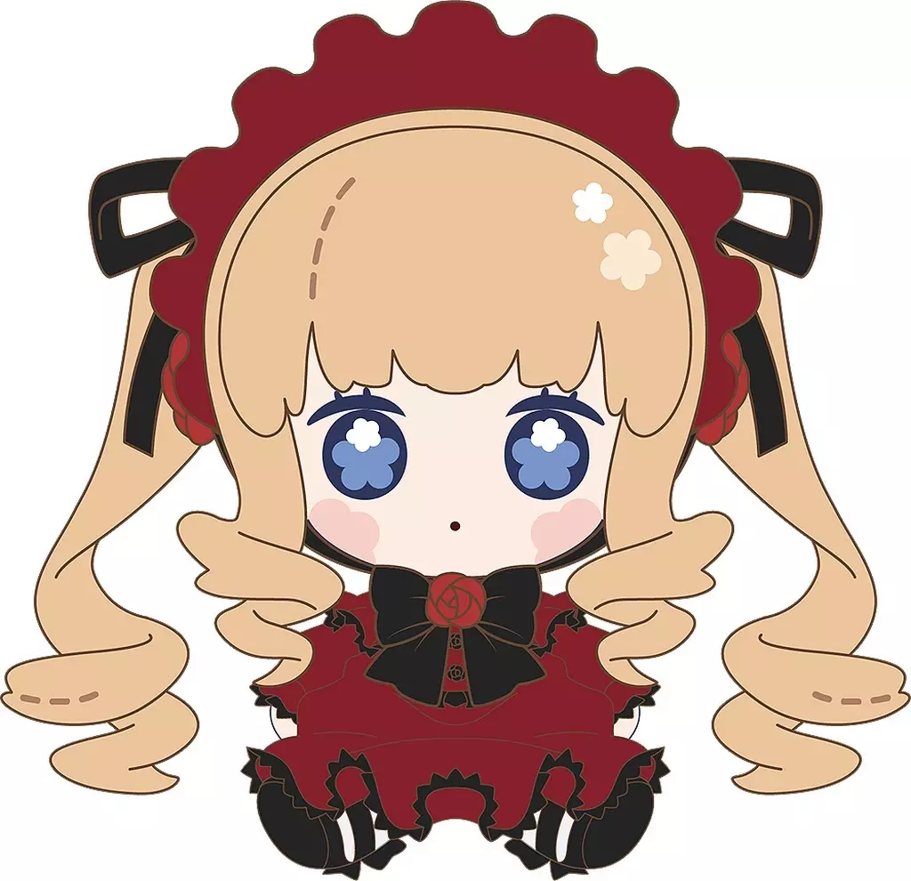《Pre-Order》HUGGY DOLL 坐坐娃｜薔薇少女 Rozen Maiden Ribbon Series 綁帶系列 (26044-P）