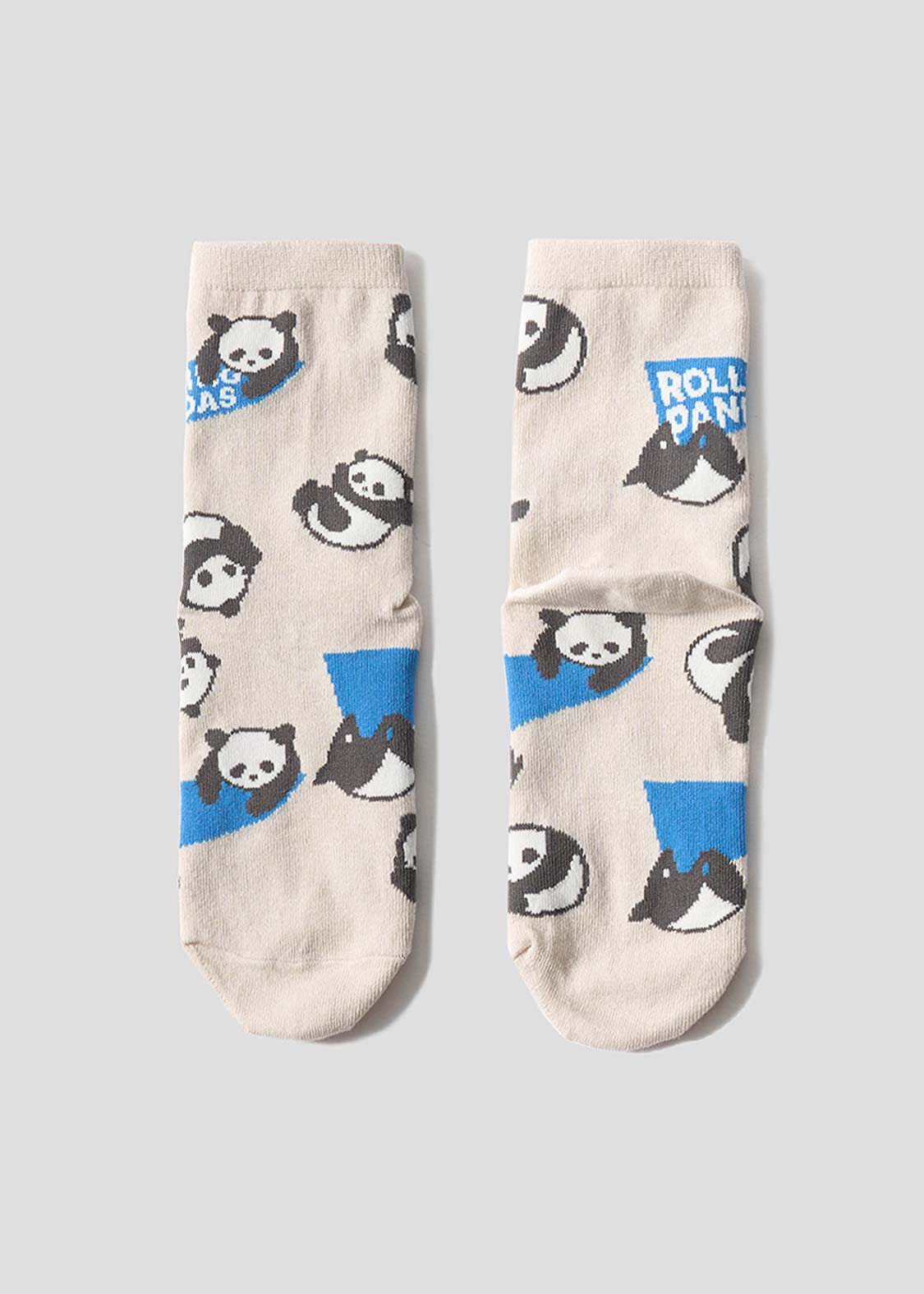 📦訂購 日本限定 graniph Rolling Pandas 熊貓 中筒襪