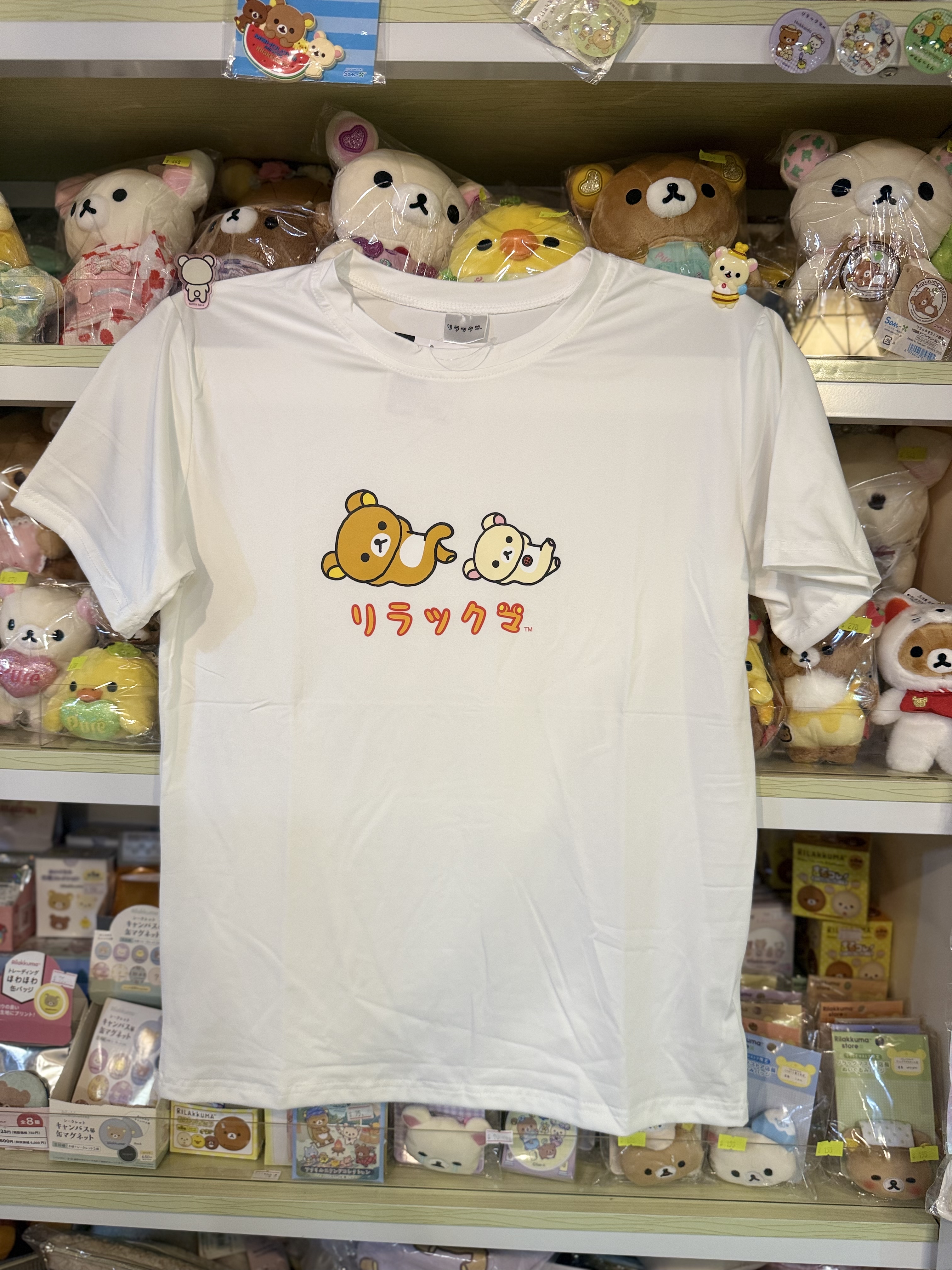 《現貨》全新日本限定rilakkuma短tee Free size