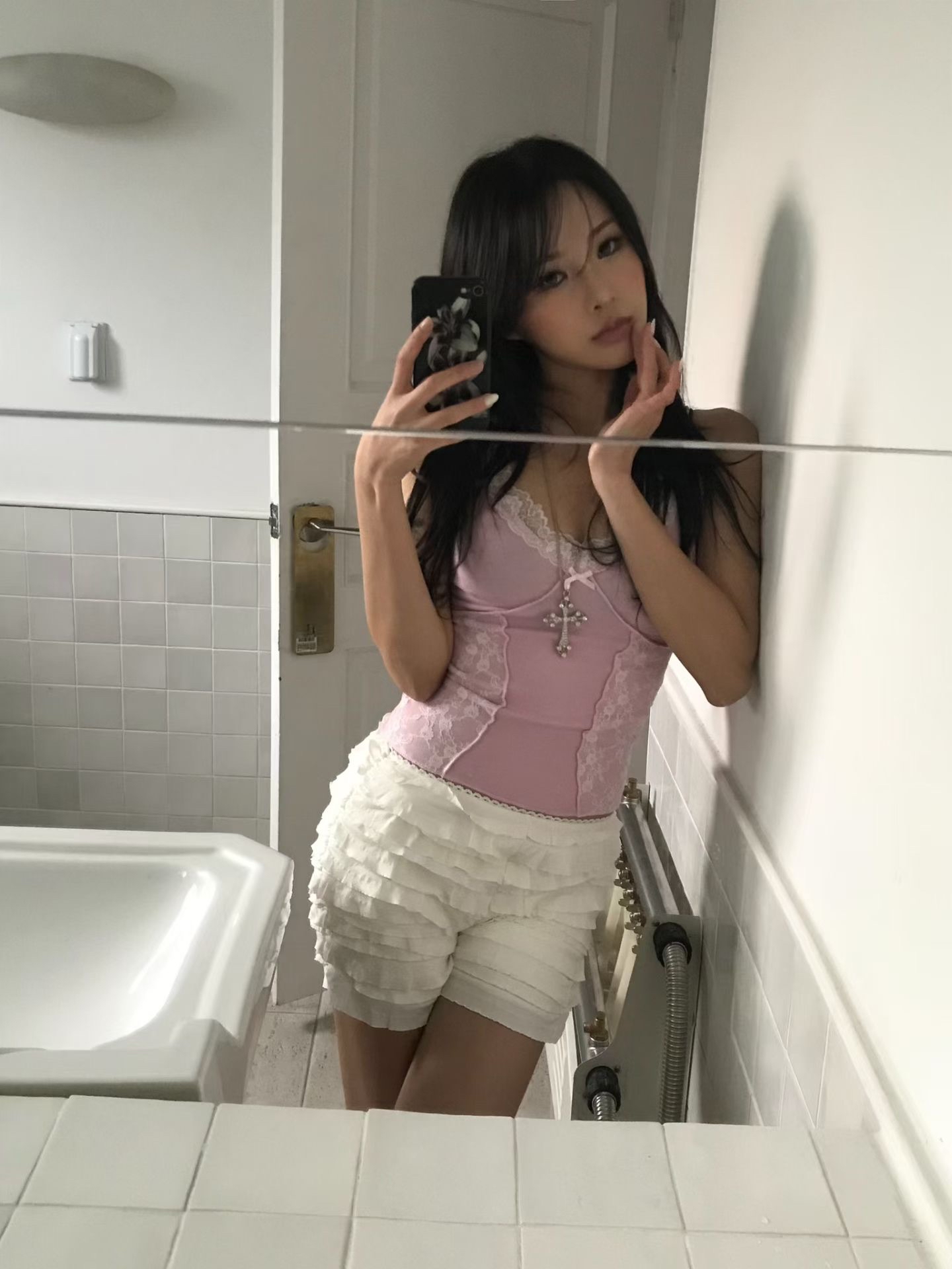 韓國Sexy系列蕾絲邊邊 背心