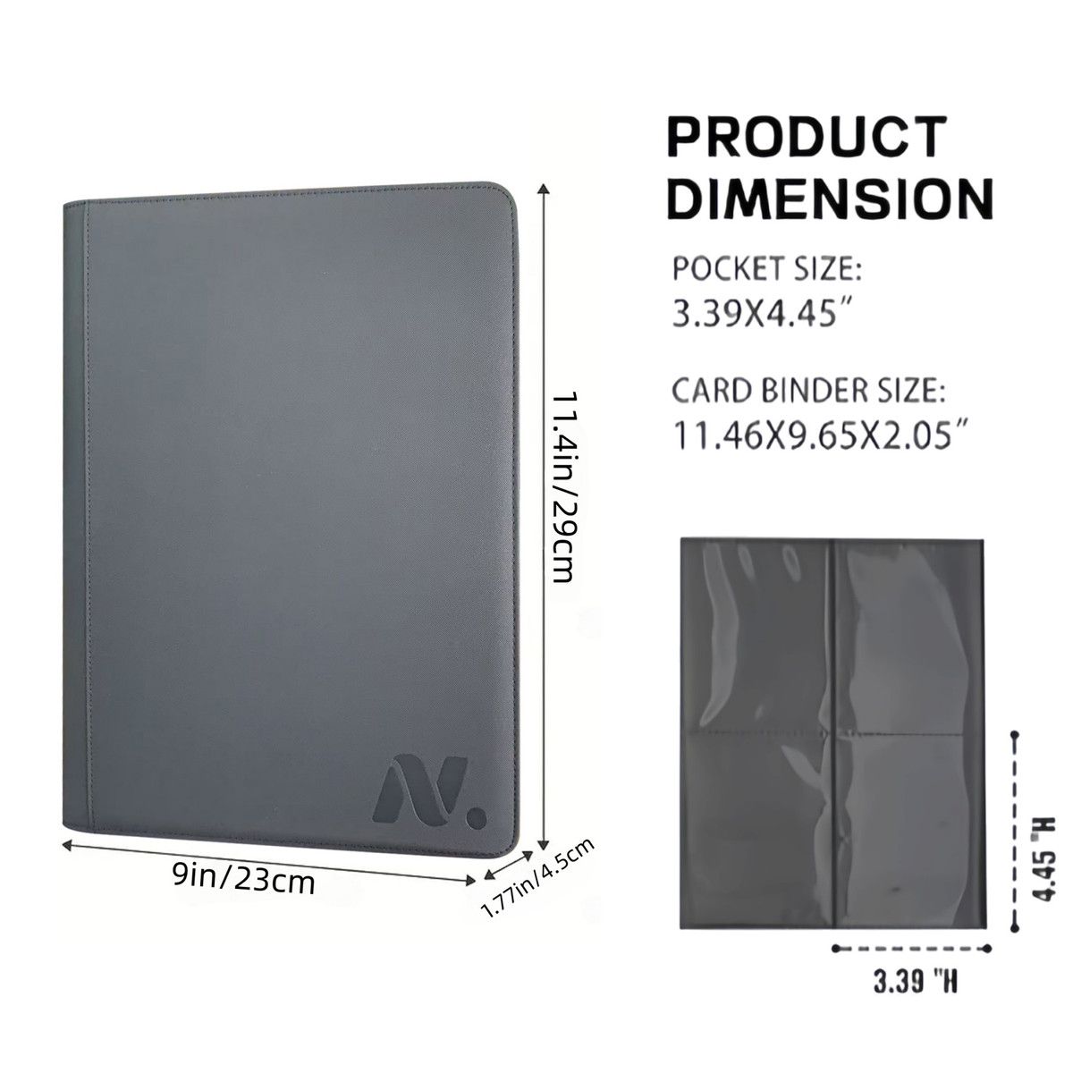 4格 Toploader 卡簿 128卡位 （湖藍色）