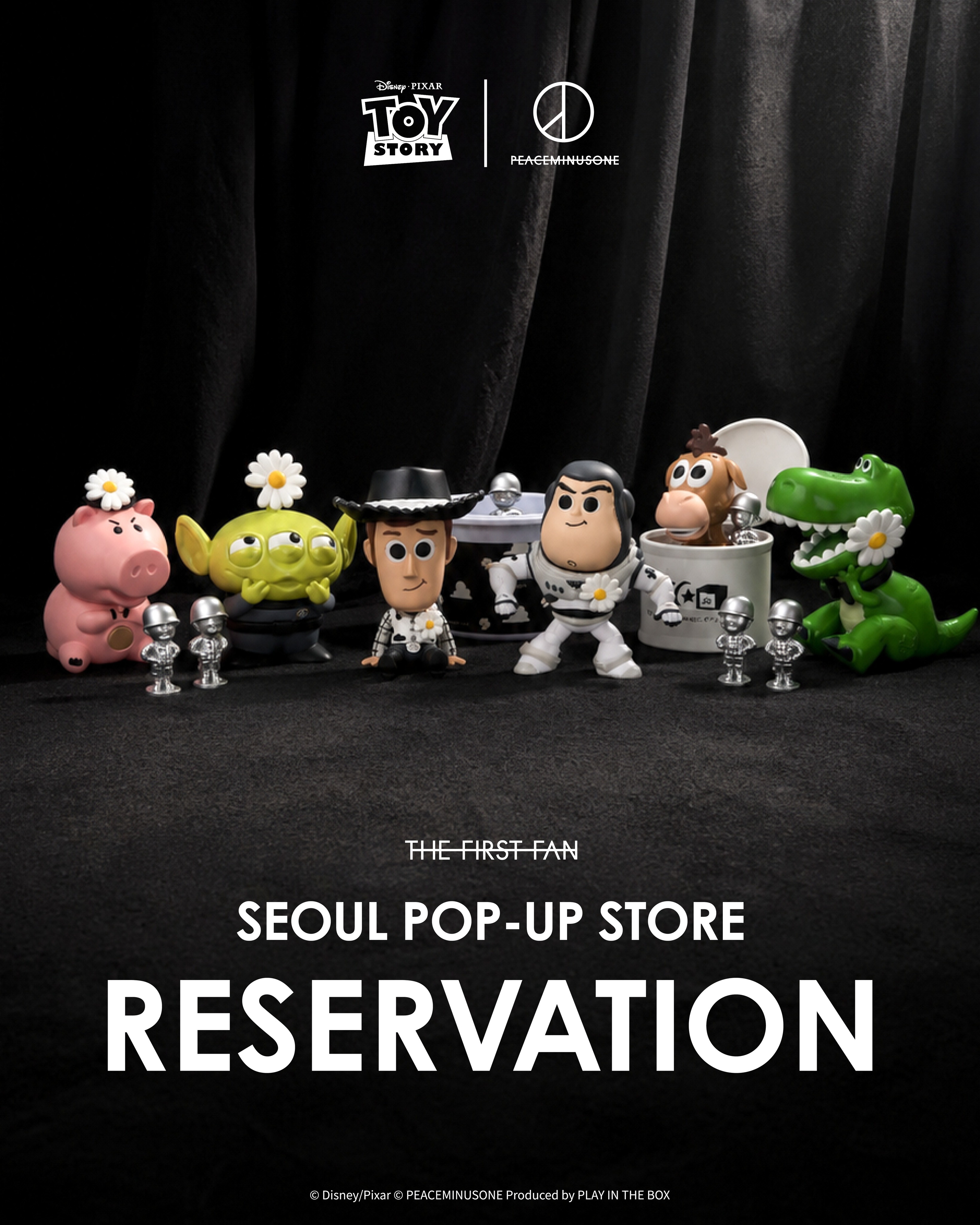[ G-DRAGON ] Toy Story × PEACEMINUSONE popup store 
