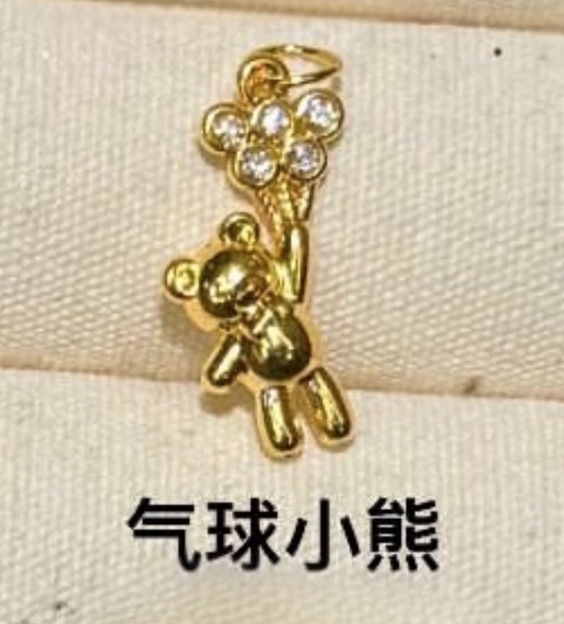 【无氢工艺】蝴蝶结/锦鲤/四叶草-项链吊坠