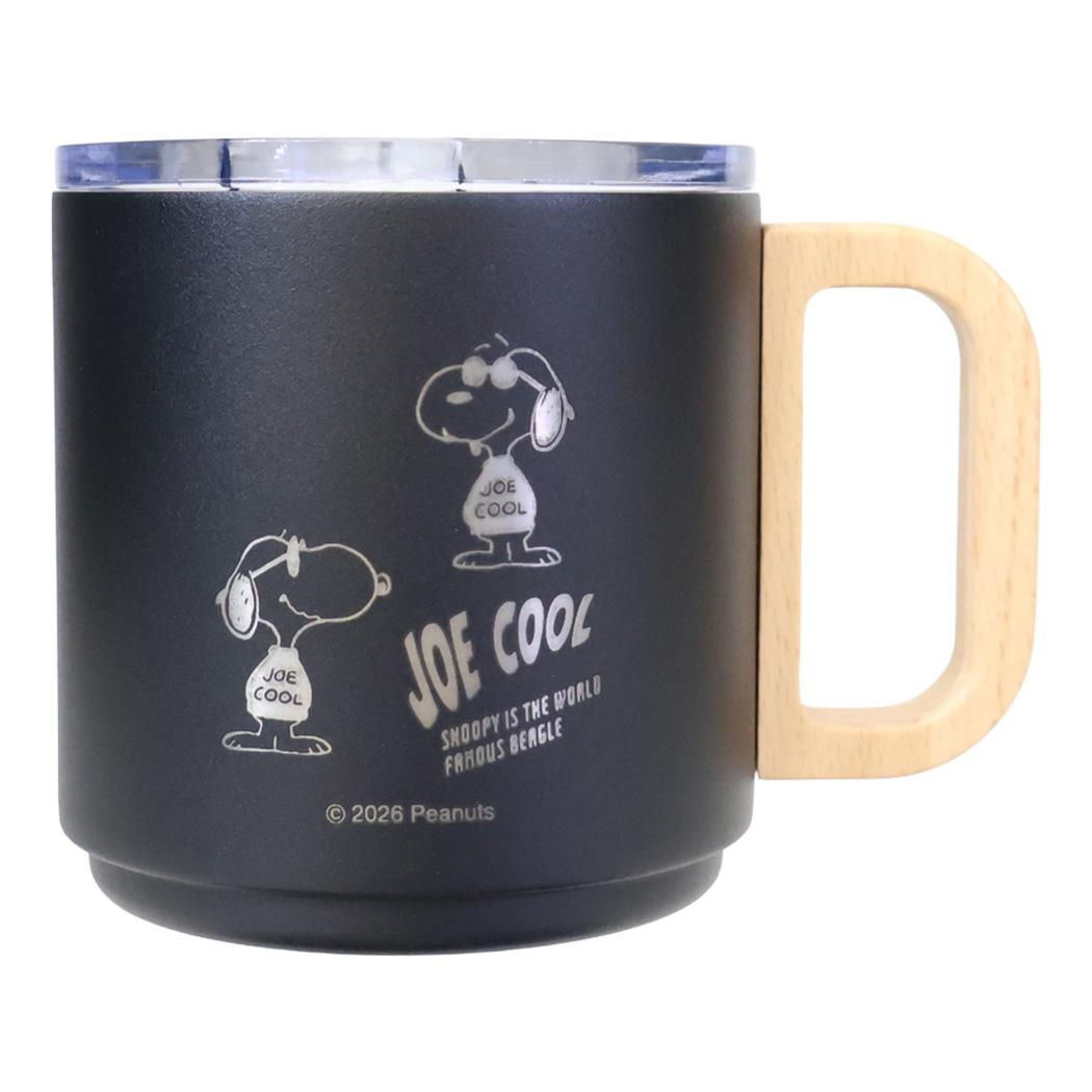 現貨｜Snoopy Joe Cool 日版 不銹鋼 保溫 馬克杯 390ml (SPIK-471)