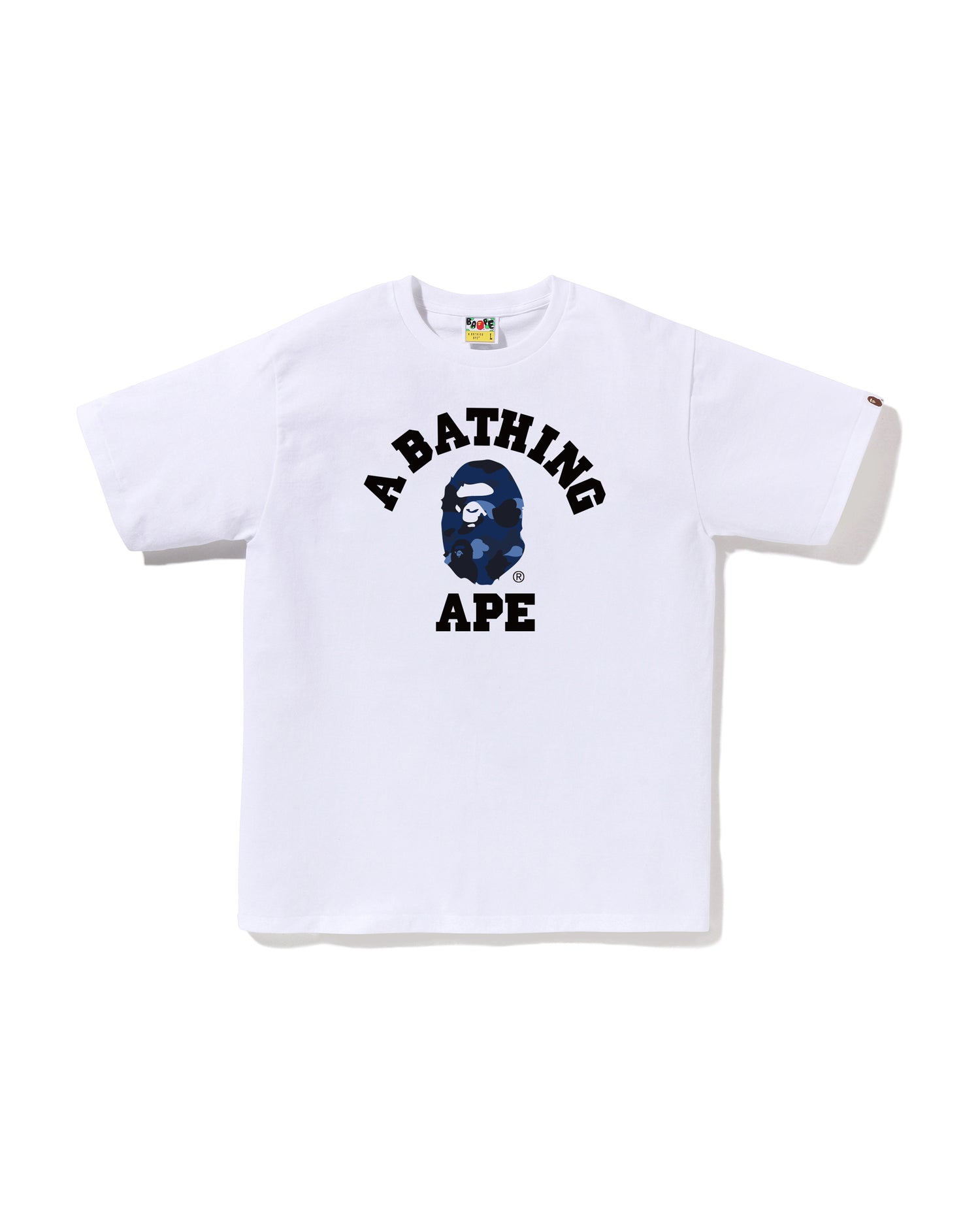 BAPE Color Camo College Tee