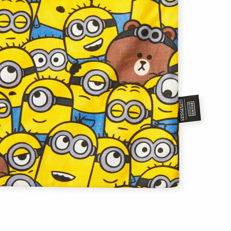 [現貨] [日本直送] MINION X BROWN & FRIENDS 環保袋 {TF895378}