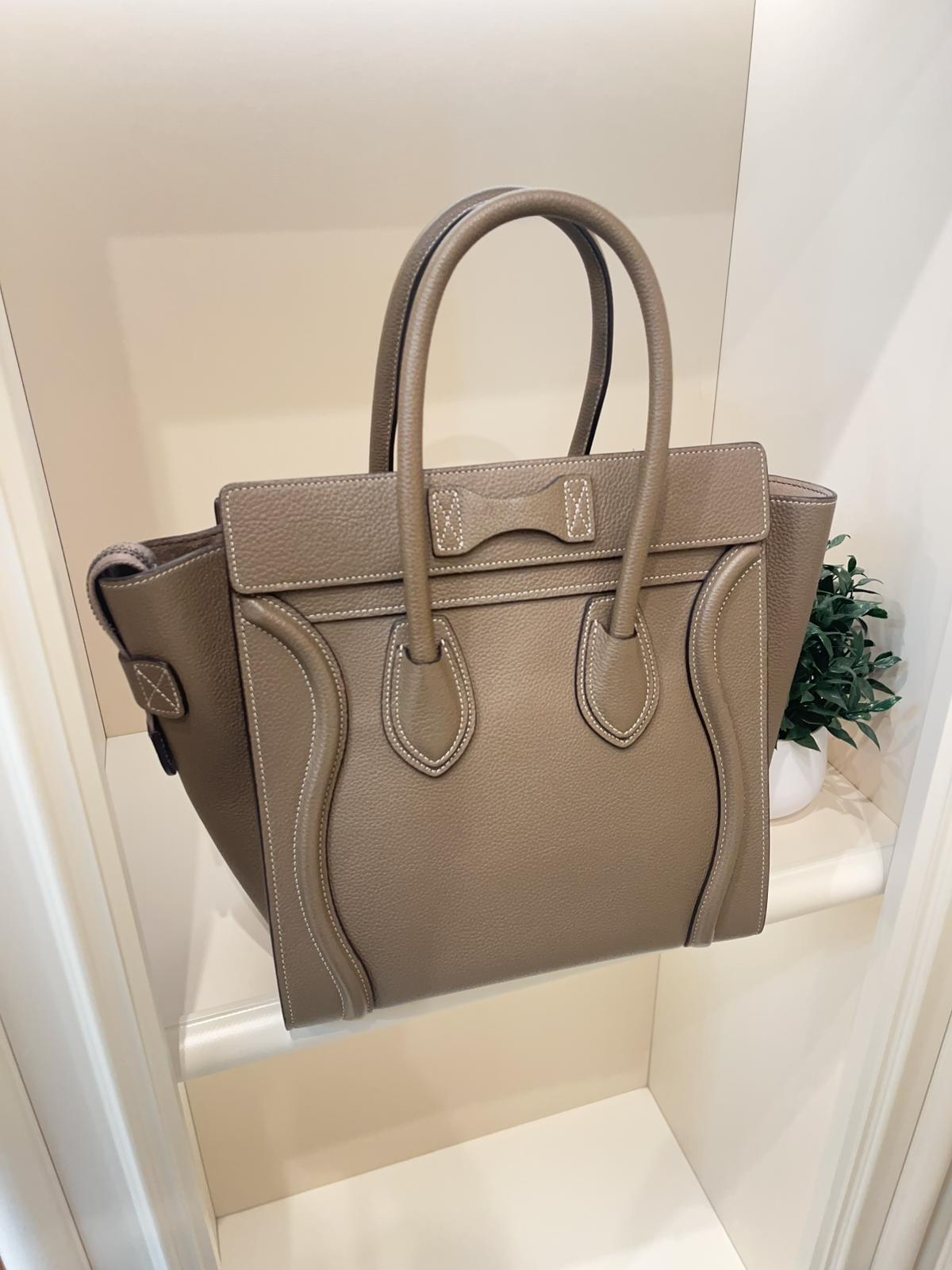 Celine Micro Luggage 100%Authentic, 98%New ✅Dust bag