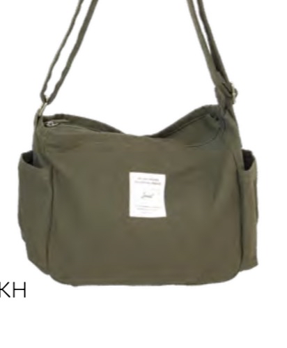 JOUET 帆布斜孭拉鍊袋 J6732KH