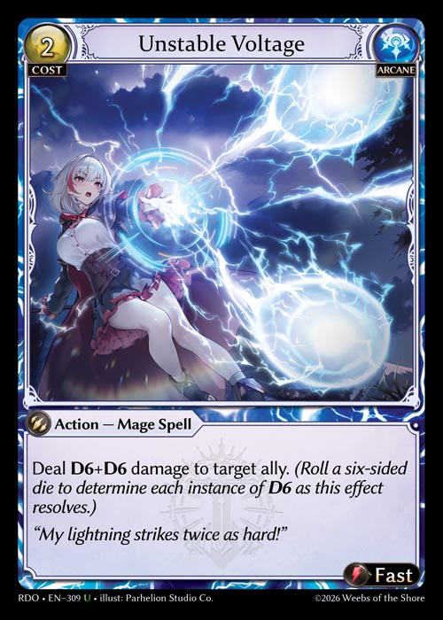 Unstable Voltage / RDO-309 (U)