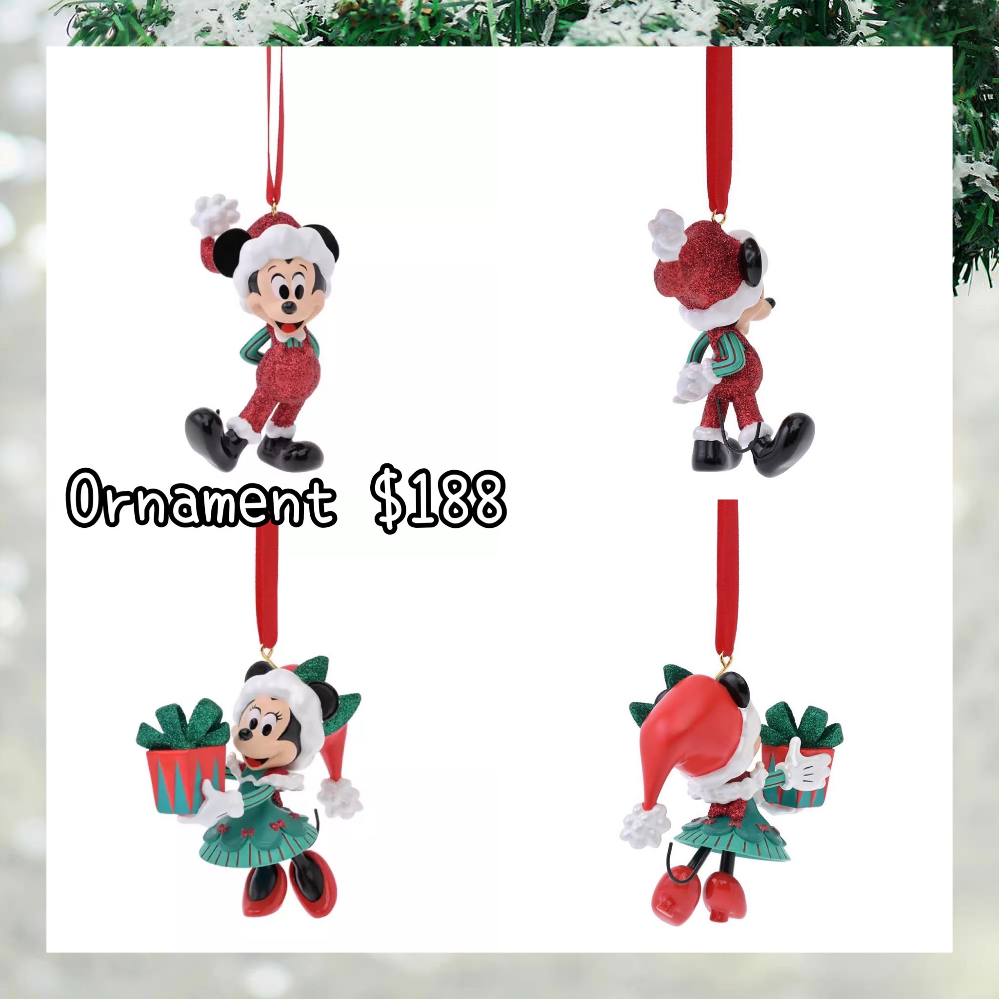：日本：2026 DISNEY CHRISTMAS ORNAMENT 2/10 日本發賣 ORNAMENT
