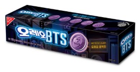 奧利奧 BTS 韓式糖餅味夾心餅乾 | 100g | Oreo BTS Hotteok Flavor Sandwich Cookie