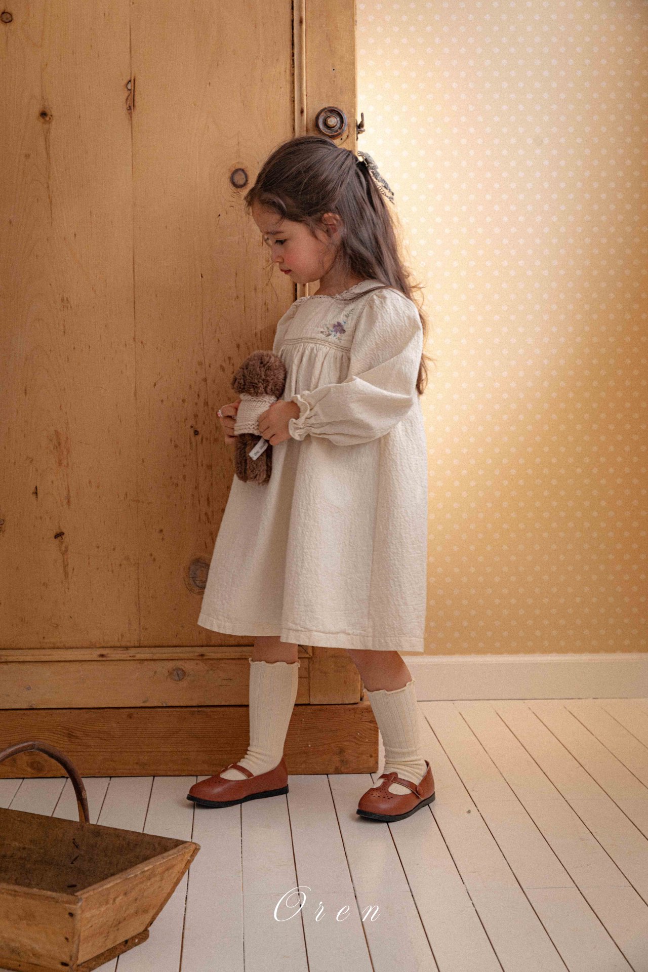 刺繡花花 Jumpsuit / 連身裙 / 帽子