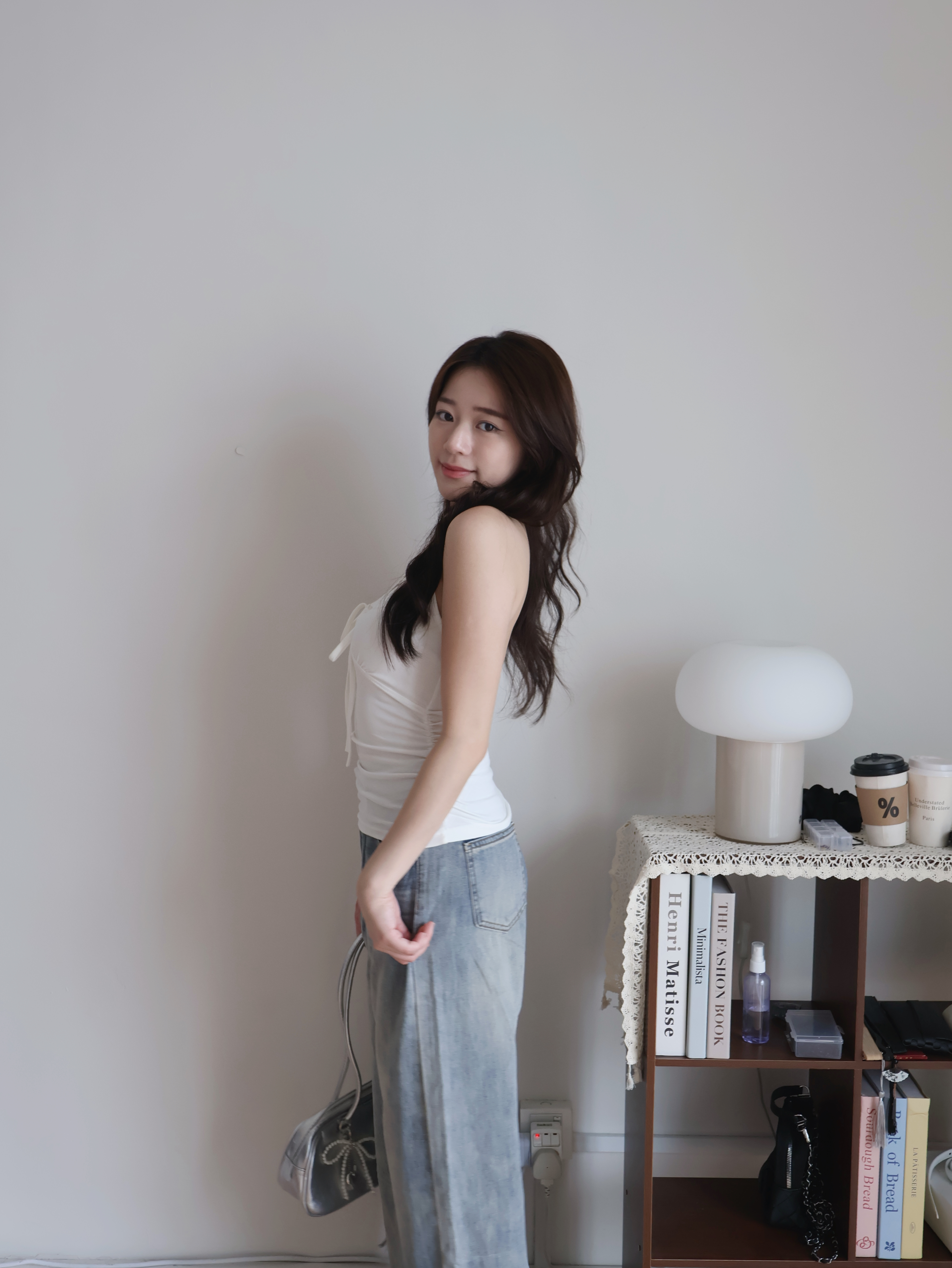 Gracie Halter Top | White