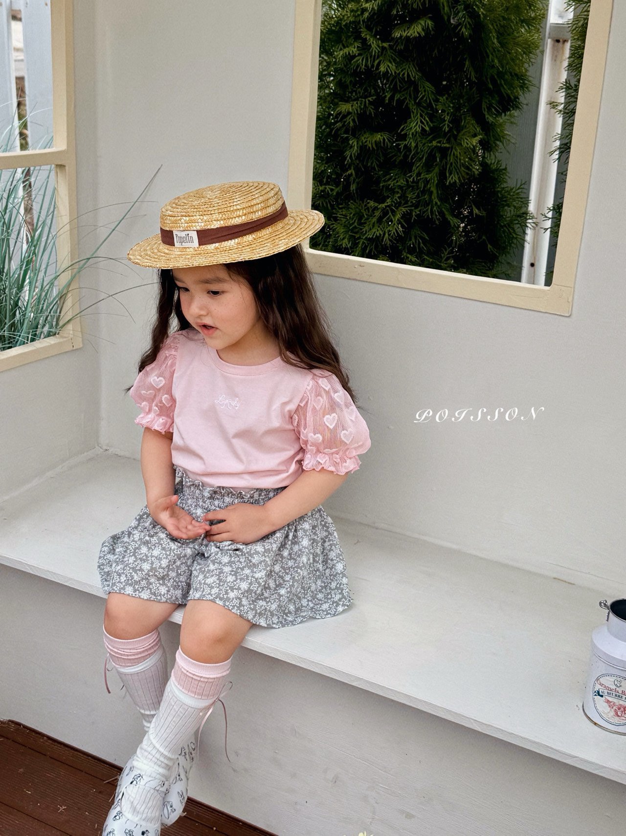Lace 心心 Top