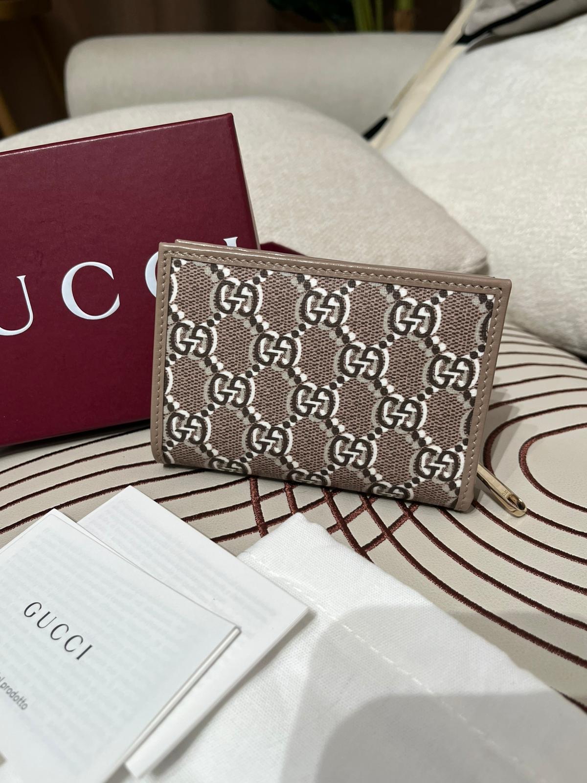 Gucci gg wallet 705060 100%Authentic ,100%new全新 ✅booklet✅dust bag ✅box