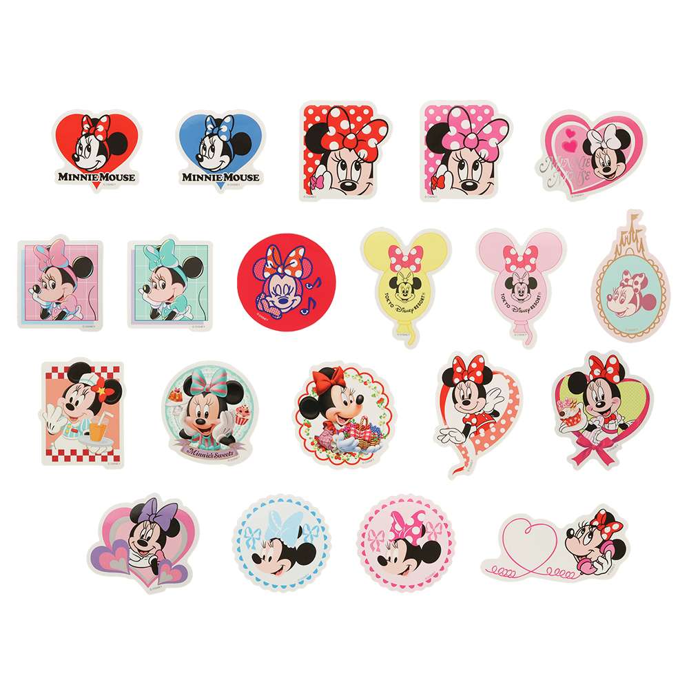 【預訂】TDR Minnie 貼紙 40p