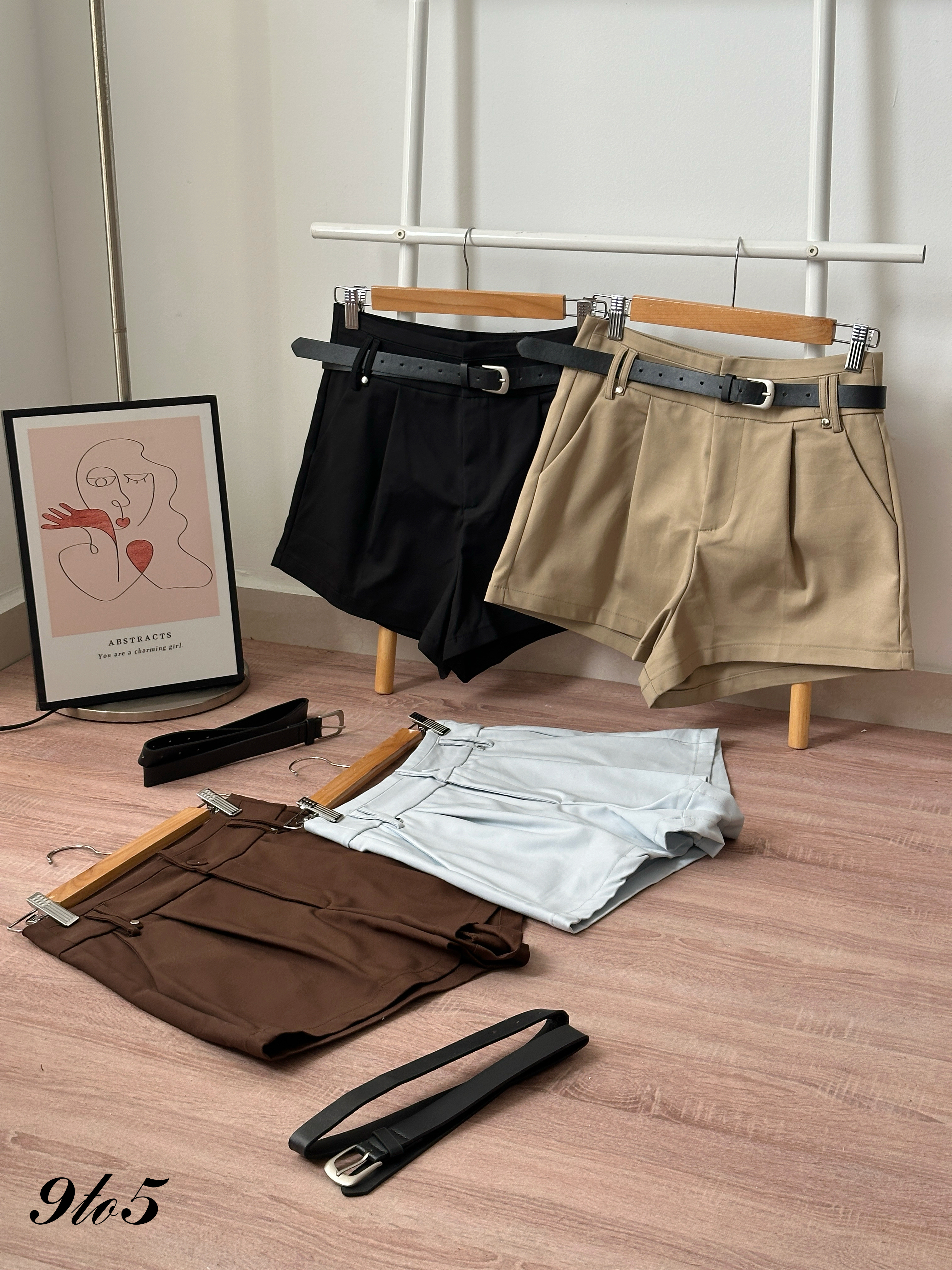 S2009 A Line Short Pants - 4 Colors 