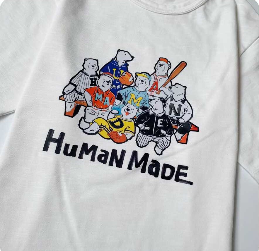預訂 Human Made純棉竹節短袖Tee [貨號26A555]