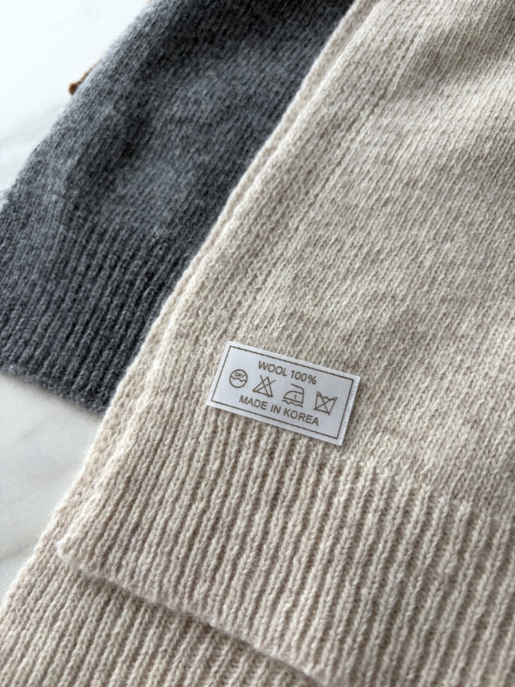 Woolen Knit Cape (3 color)