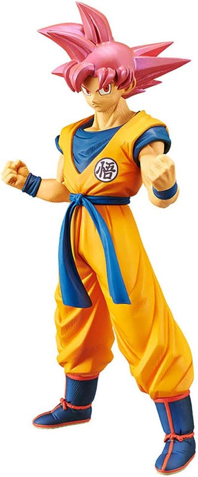 Banpresto, Movie Cyokoku Buyuden Figure: Dragon Ball Super, Saiyan God Son Gokou  超刻勇武傳 龍珠超 超級撒亞人之神 孫悟空
