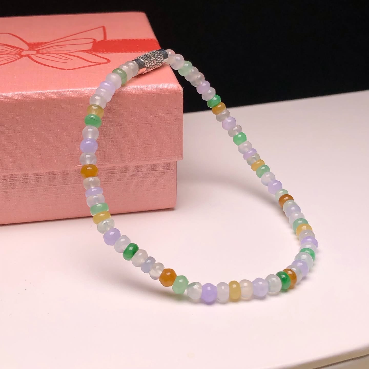 3.9mm小算盤珠多寶手串 #YK00020