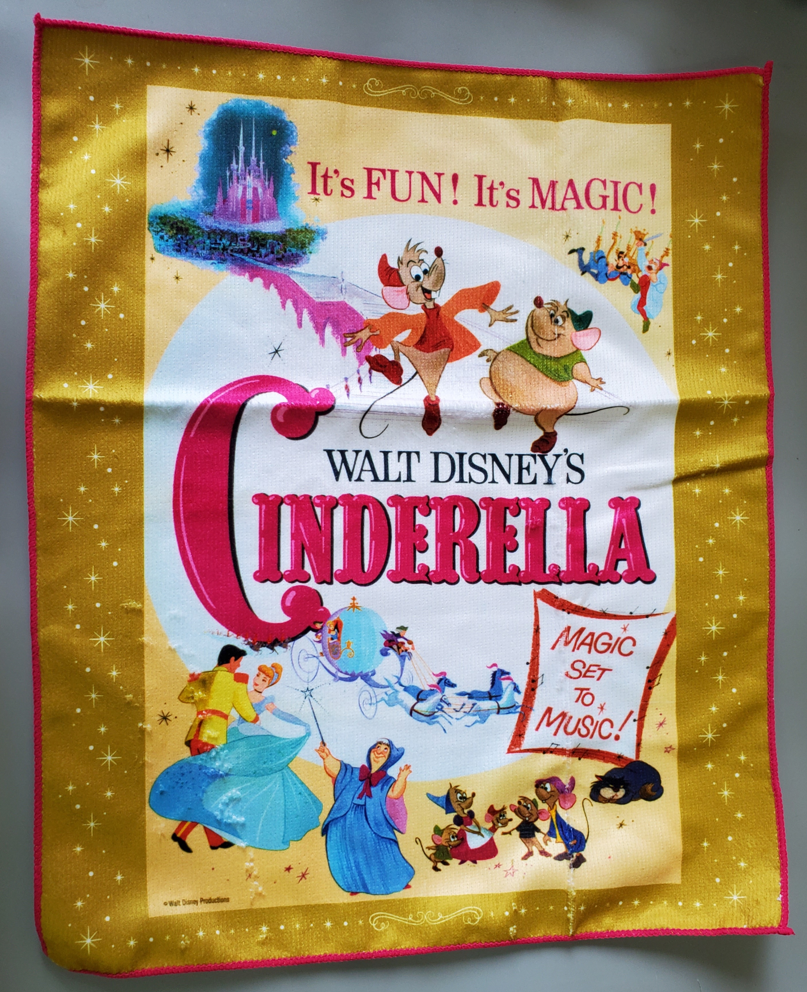 [現貨] [日本直送] 灰姑娘|毛巾 {TF2208137}