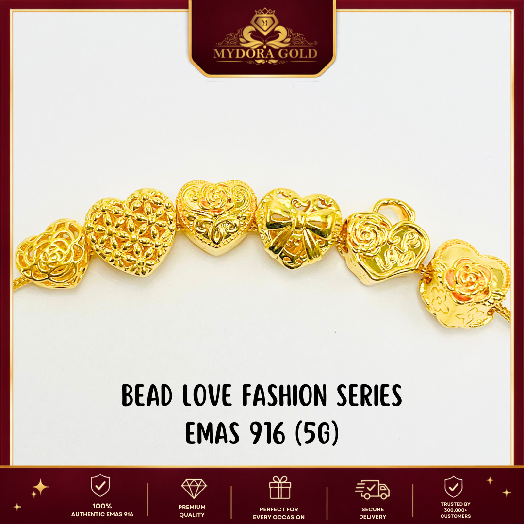 MYDORA Bead Love Fashion Series (5G) l EMAS 916/22K