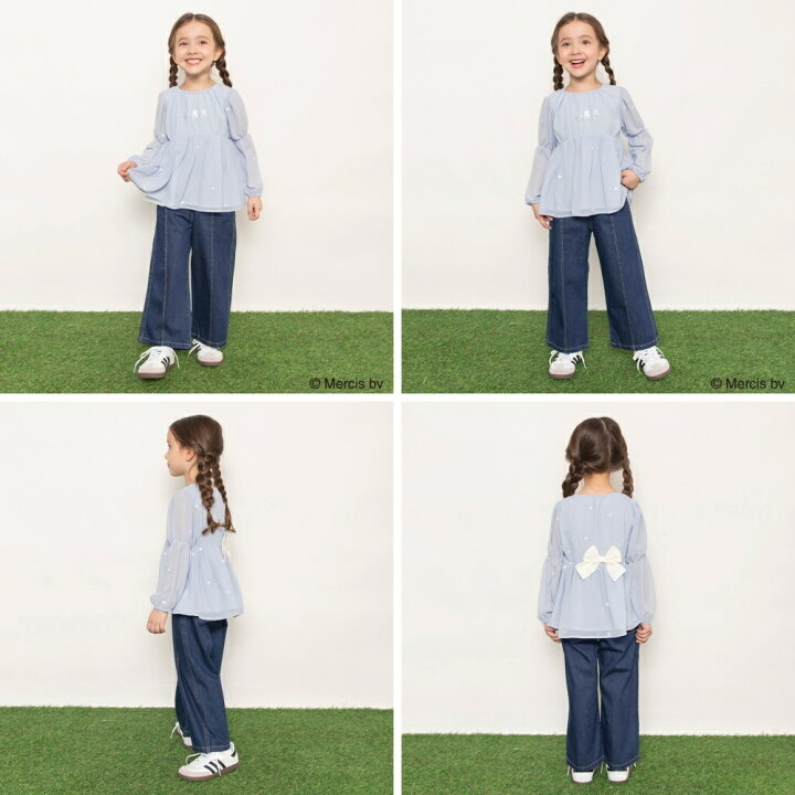 🇯🇵預訂 日本直送🇯🇵Branshes x Miffy系列兩色人物花花刺繡雪紡上衣