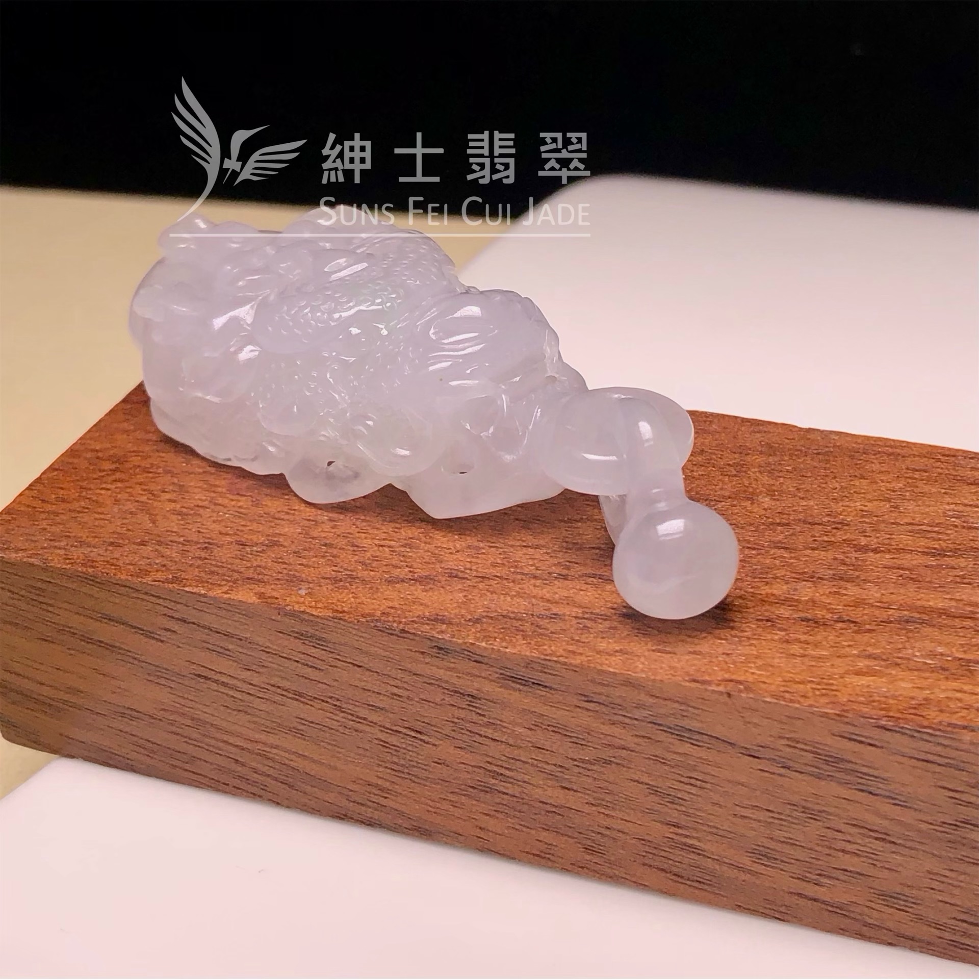 B07923 糯冰龍頭吊墜