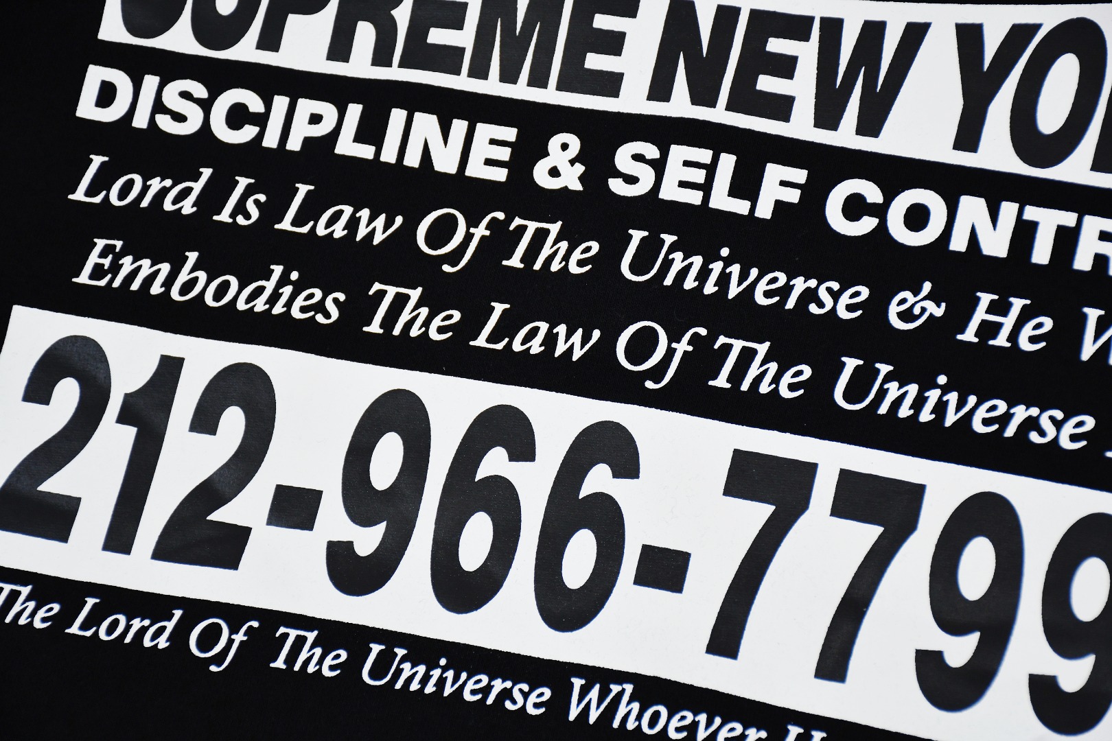 Supreme On God Hooded Sweatshirt