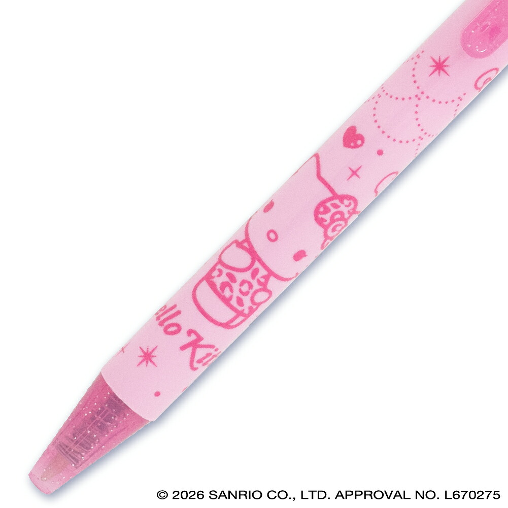 現貨｜Sanrio Hello Kitty Funbox 日本製 0.7mm 黑色原子筆 (按制手會上下移動) 24520401