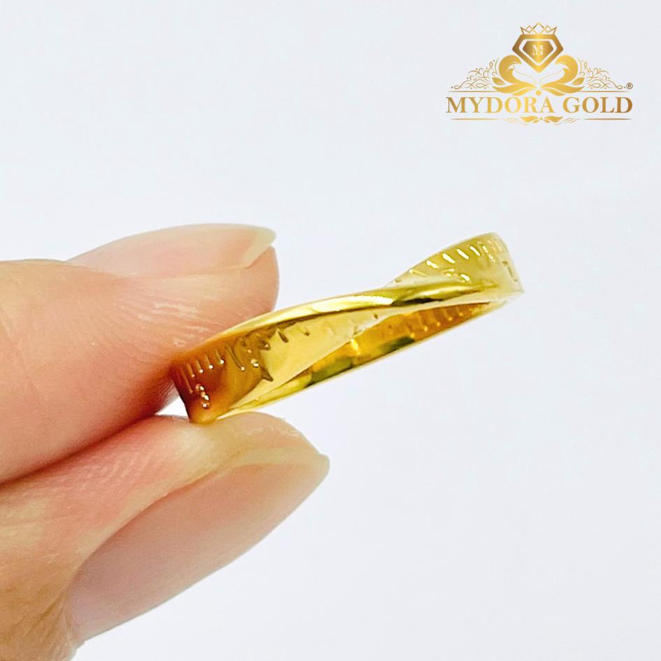 MYDORA Cincin Linear Twist (5G) l EMAS 916/22K