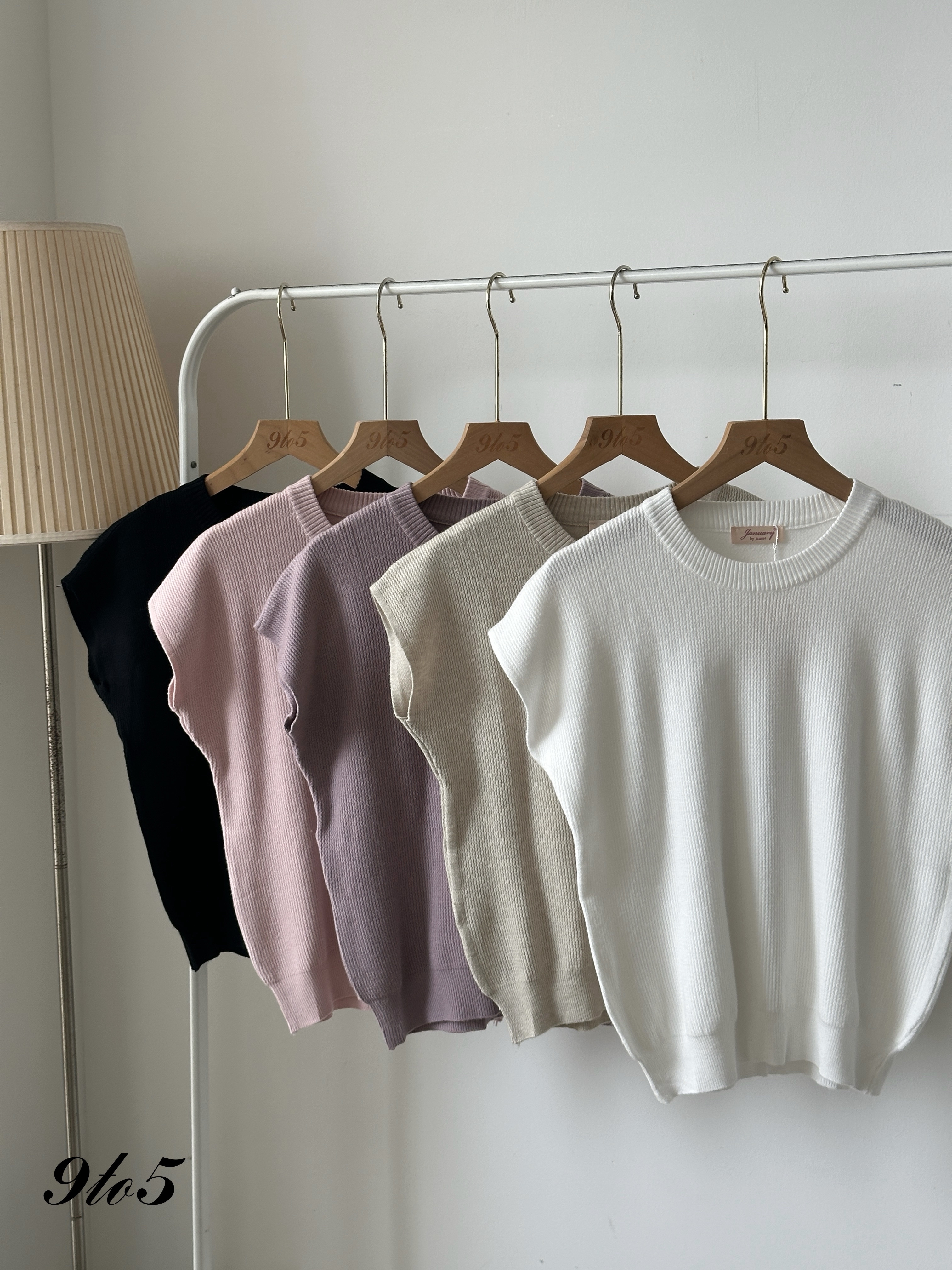 T4096 Cape Sleeve Knit Top - 5 Colors 