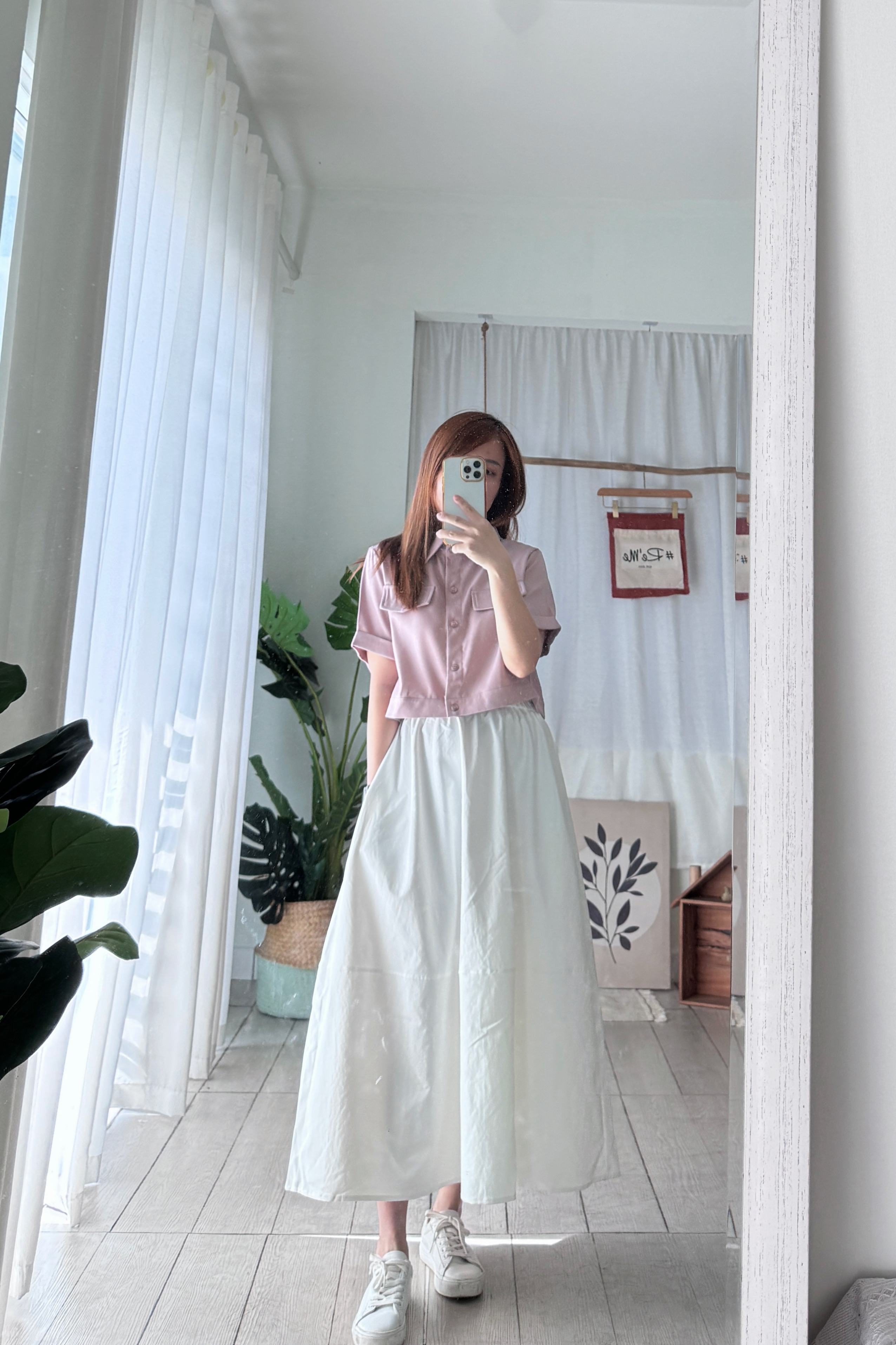 工装风短版上衣