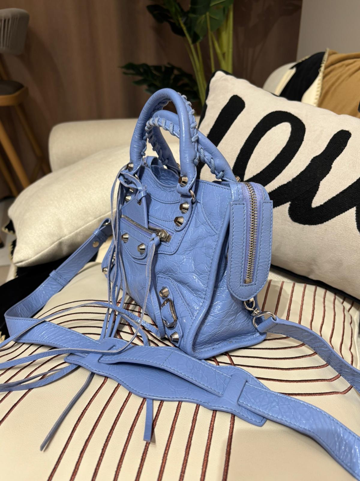 BALENCIAGA Mini City 2 way bag 300295 98%new ✅tap,booklet ✅dust bag 