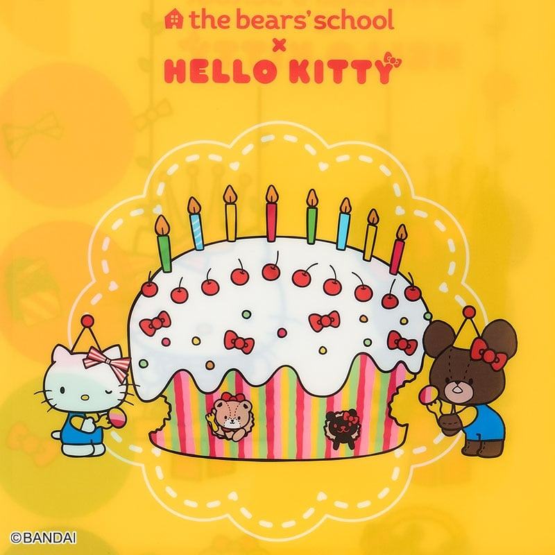 🌸 【預訂】A4 File (YL) - The Bears' School x Kitty
