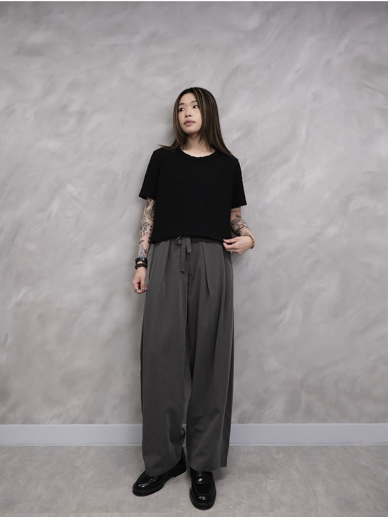 (Unisex) Baggy casual pants #pt65