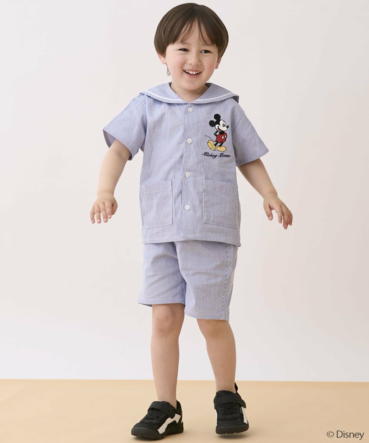 🆕【⭐訂購⭐】🌀🇯🇵 日本直送🇯🇵 #Disney #Mickey 刺繡 水手服套裝［2款選］🌀 [ELGA-0034][260806]