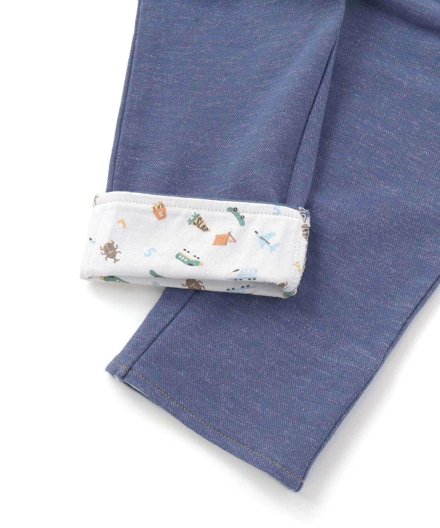 🆕【⭐訂購⭐】 🇯🇵日本直送🌀恐龍/汽車/太空圖案 捲褲腳 彈性七分褲［3款選］🌀[ELBA-0198][260308]